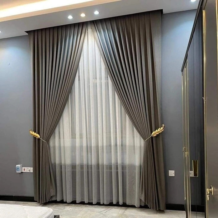 Blackout + Sheer Curtains