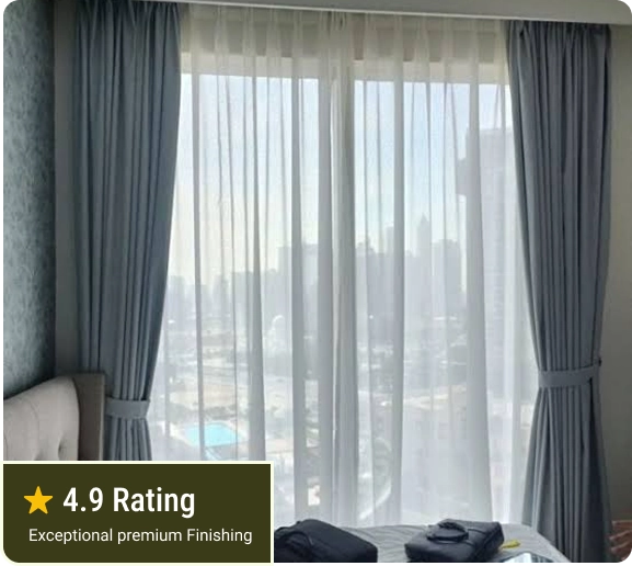 Blackout Sheer Drapes UAE