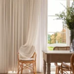 Blockout Lining Custom Made Curtains Pitch Black Blockout White