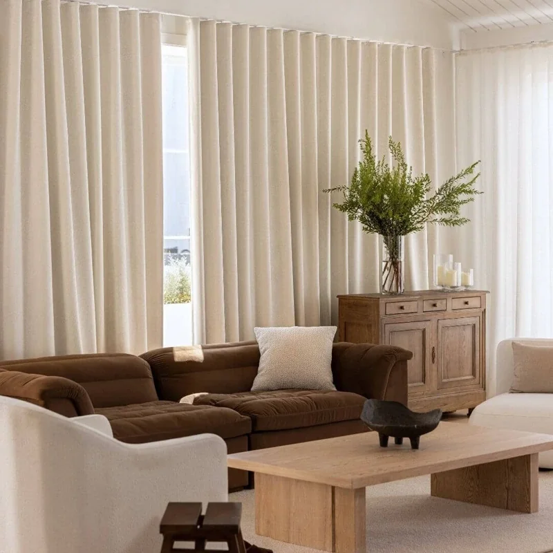 Curtains Room Darkening Blockout Angora