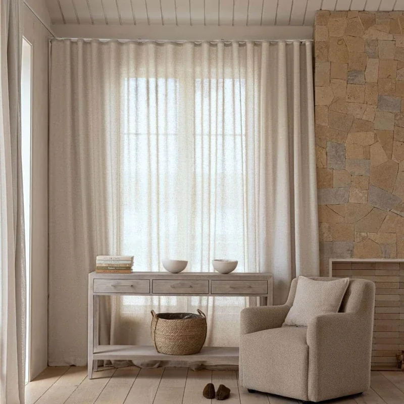 Harper S-Fold Sheer Custom Made Curtains