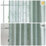 Linen Sheer Curtains-3