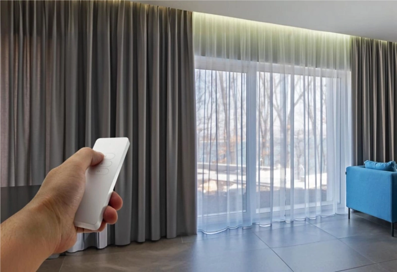 Motorized Blackout Curtains