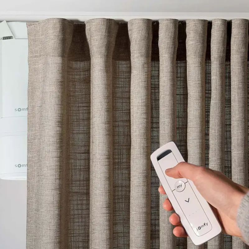 Motorized Curtains (Ripple Fold Easy Wave)