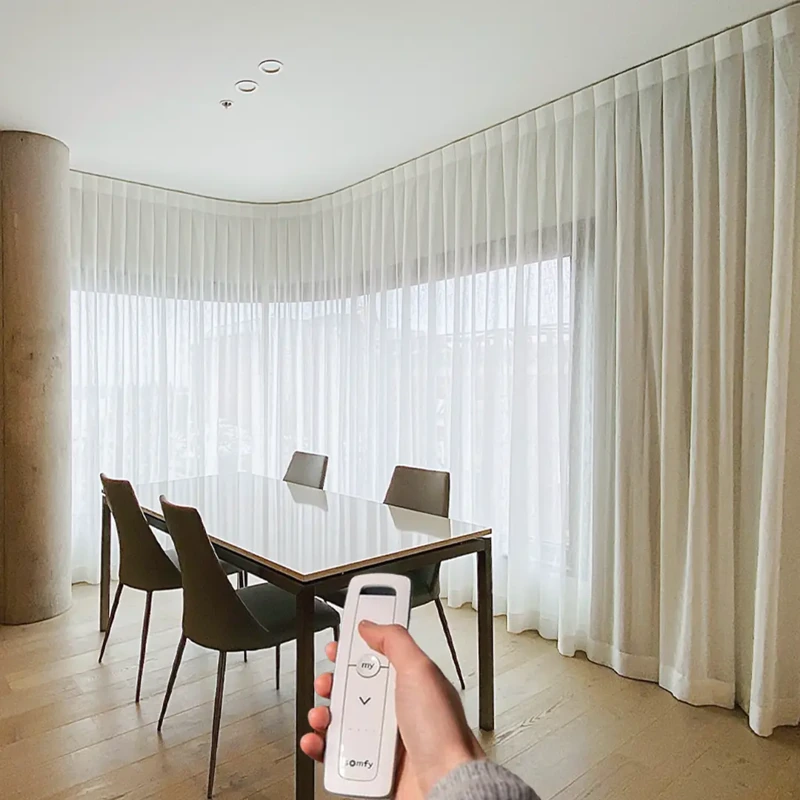 Motorized Sheer Curtains-2