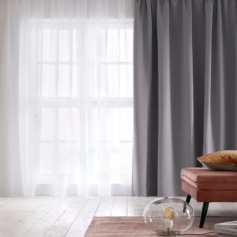 Soft Drape Room Darkening Blockout Wave