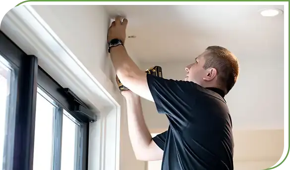 custom installation curtains