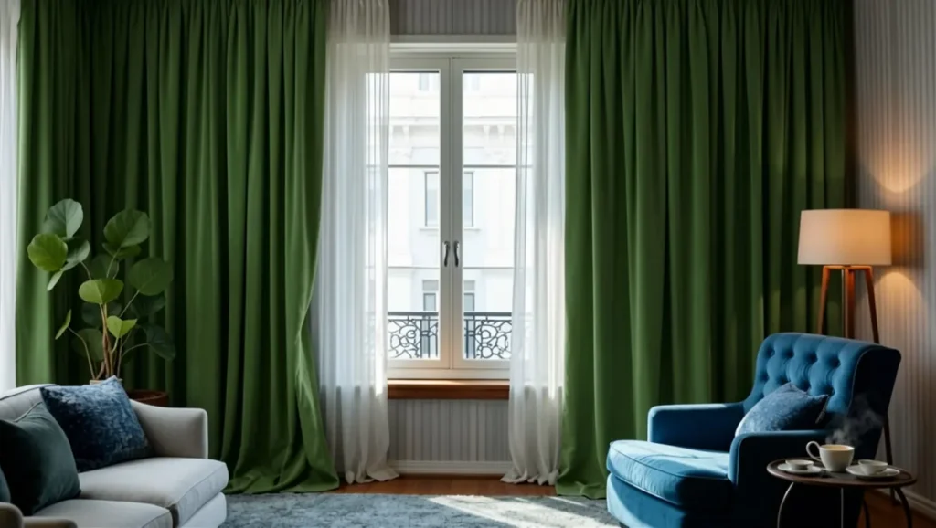 livingroom curtain dubai