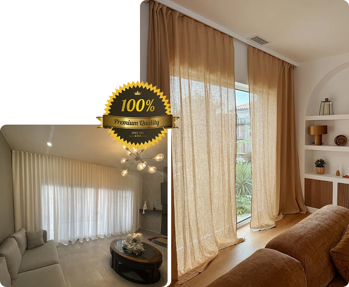 sheer curtains uae